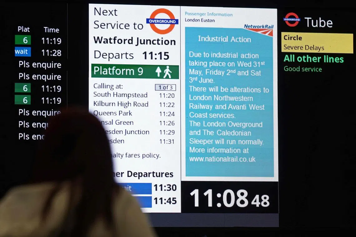 High inflation has exacerbated the UK’s cost-of-living crisis, with workers staging walkouts across a range of sectors.