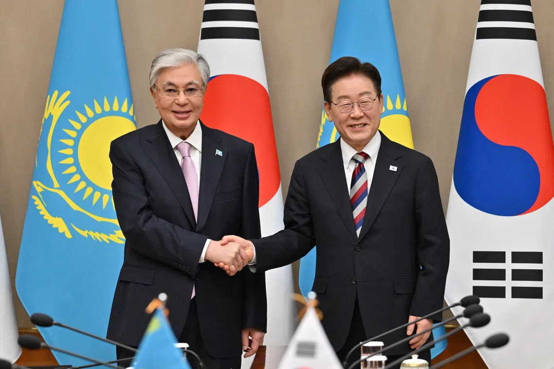 South Korea, Kazakhstan sign MoU on atomic energy, explore mineral trade