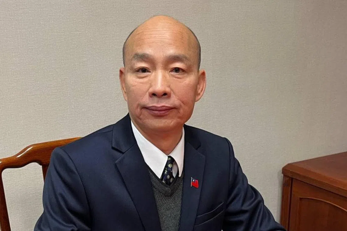 Parliament speaker Han Kuo-yu would lead the group to the inauguration, accompanied by a cross-party delegation of seven other lawmakers.