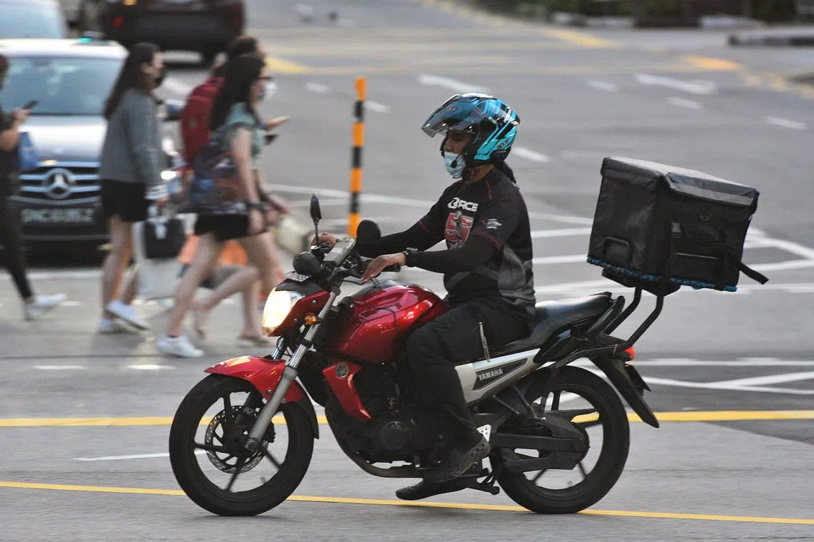 From January to March 2023, there were 21 motorcycle fatalities, the police said.