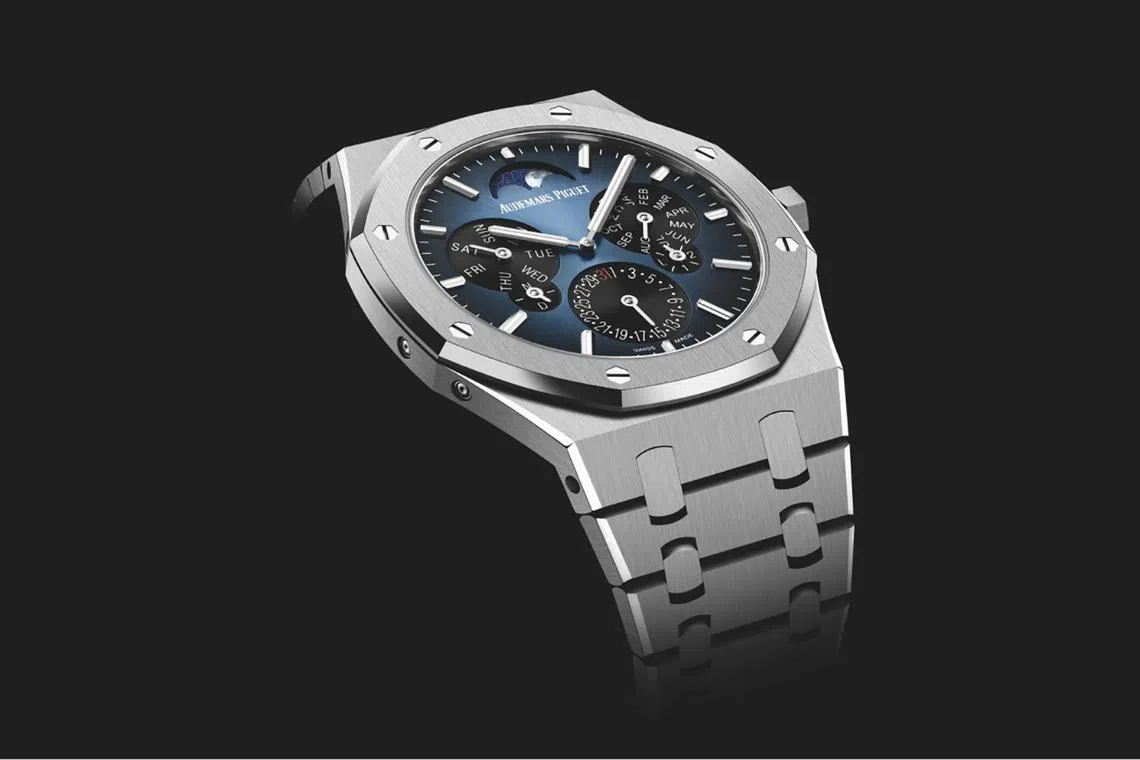 Audemars Piguet watches sell for an average price of 50,000 Swiss francs (S$72,700).