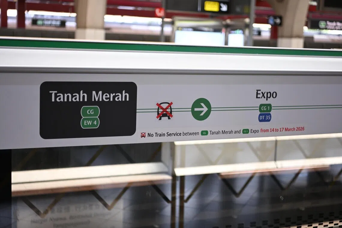 LTA said the early resumption was made possible by good weather and the effective coordination of teams on the ground. 