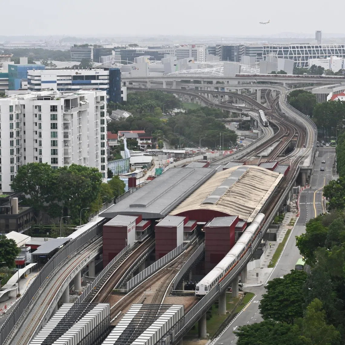 In 2025, trains on the MRT network travelled 1.606 million train-km between delays, compared to 1.982 million train-km in 2024.