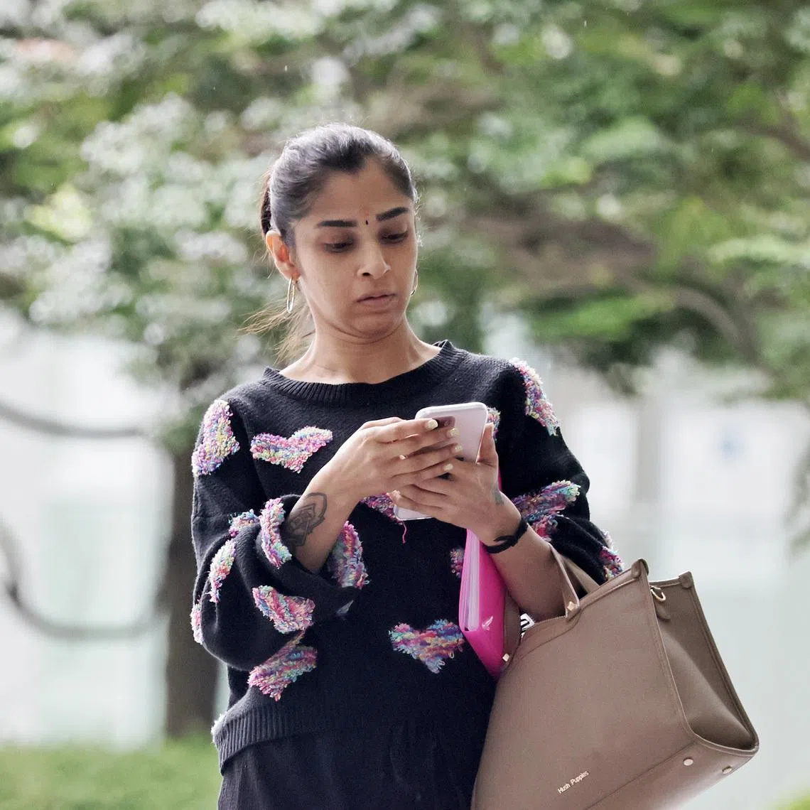 Shalini Devarajan was sentenced to two weeks’ jail on Feb 19 after she pleaded guilty to assaulting the male victim, who was 73 years old at the time.