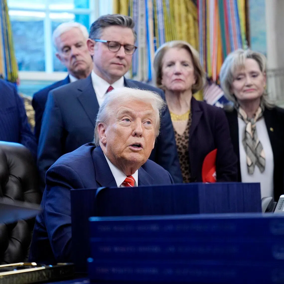 US President Donald Trump 