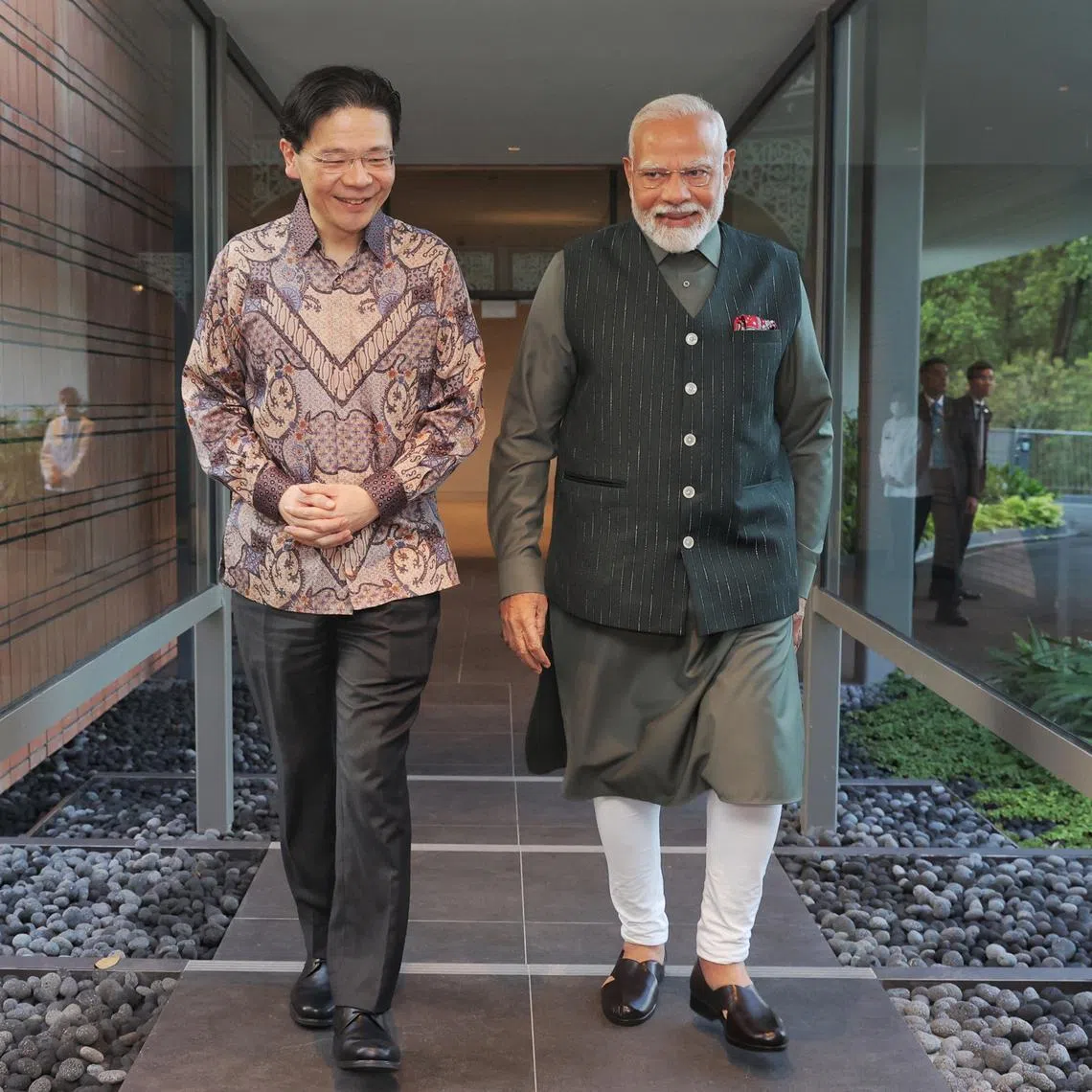 armodi04 - Indian Prime Minister Narendra Modi is in Singapore for an official visit on Sept 4 and 5. Mr Modi’s visit is taking place at the invitation of PM Lawrence Wong. Credit for all: MDDI