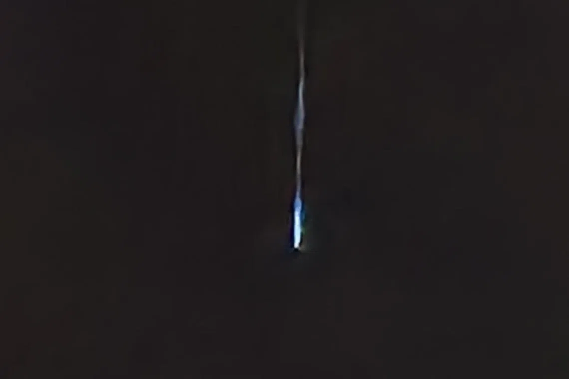 Ms May T was one of the lucky observers who managed to spot a number of meteors during the Eta Aquarids meteor shower.