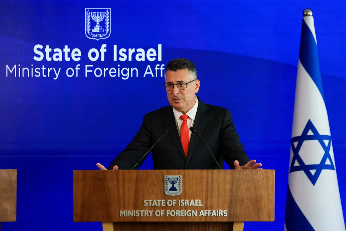 Israel's foreign minister says it is closing British consulate in East Jerusalem