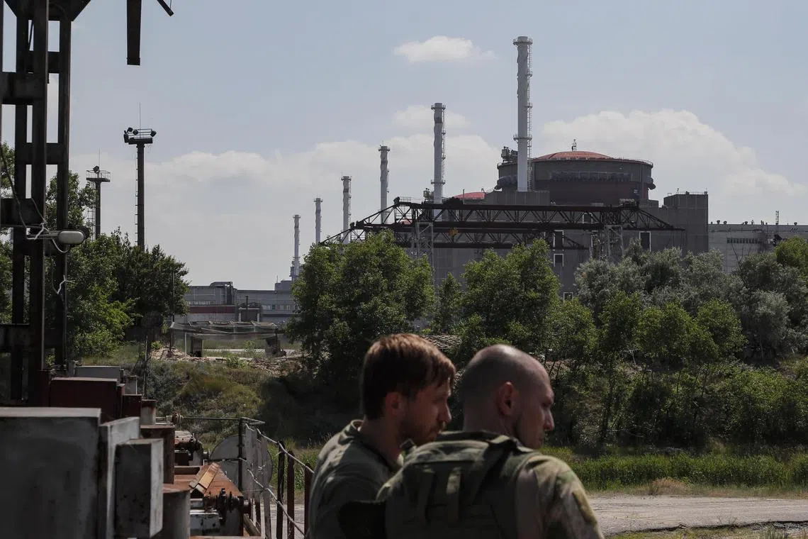 Europe’s biggest nuclear plant has been under occupation since shortly after Moscow’s forces invaded in February last year.