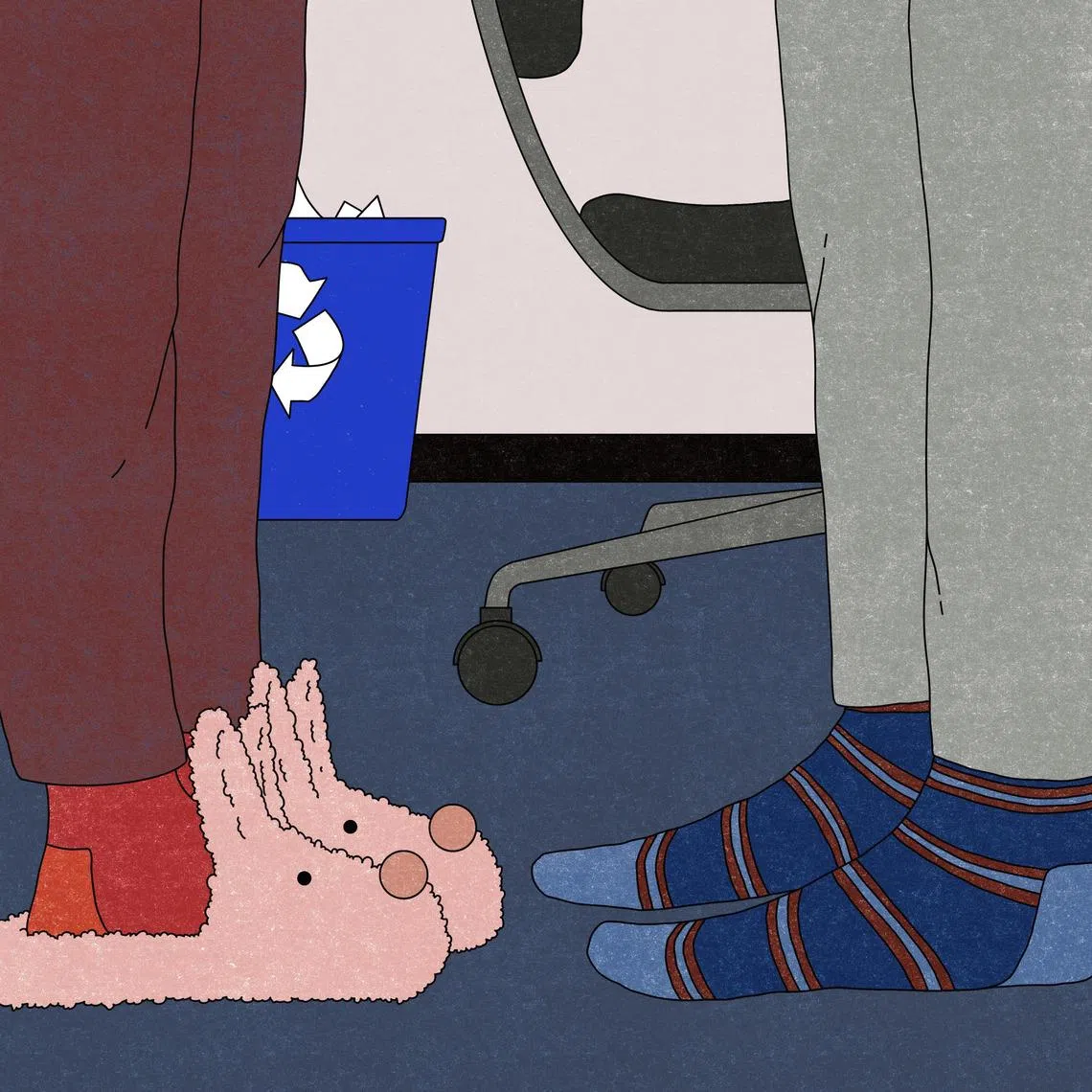 Some start-ups, blurring the lines between home and office, are embracing a “no shoes” policy.