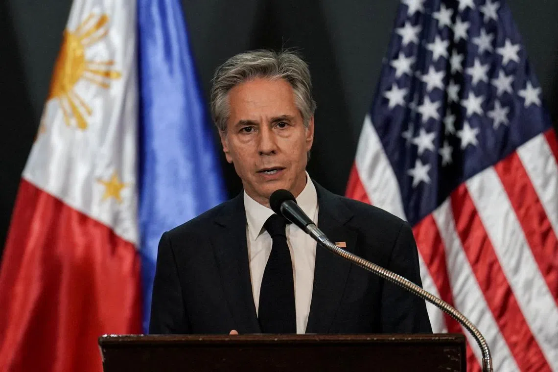 US Secretary of State Antony Blinken unveiled what he called a “once in a generation investment” to help modernise the Philippine armed forces and coast guard.