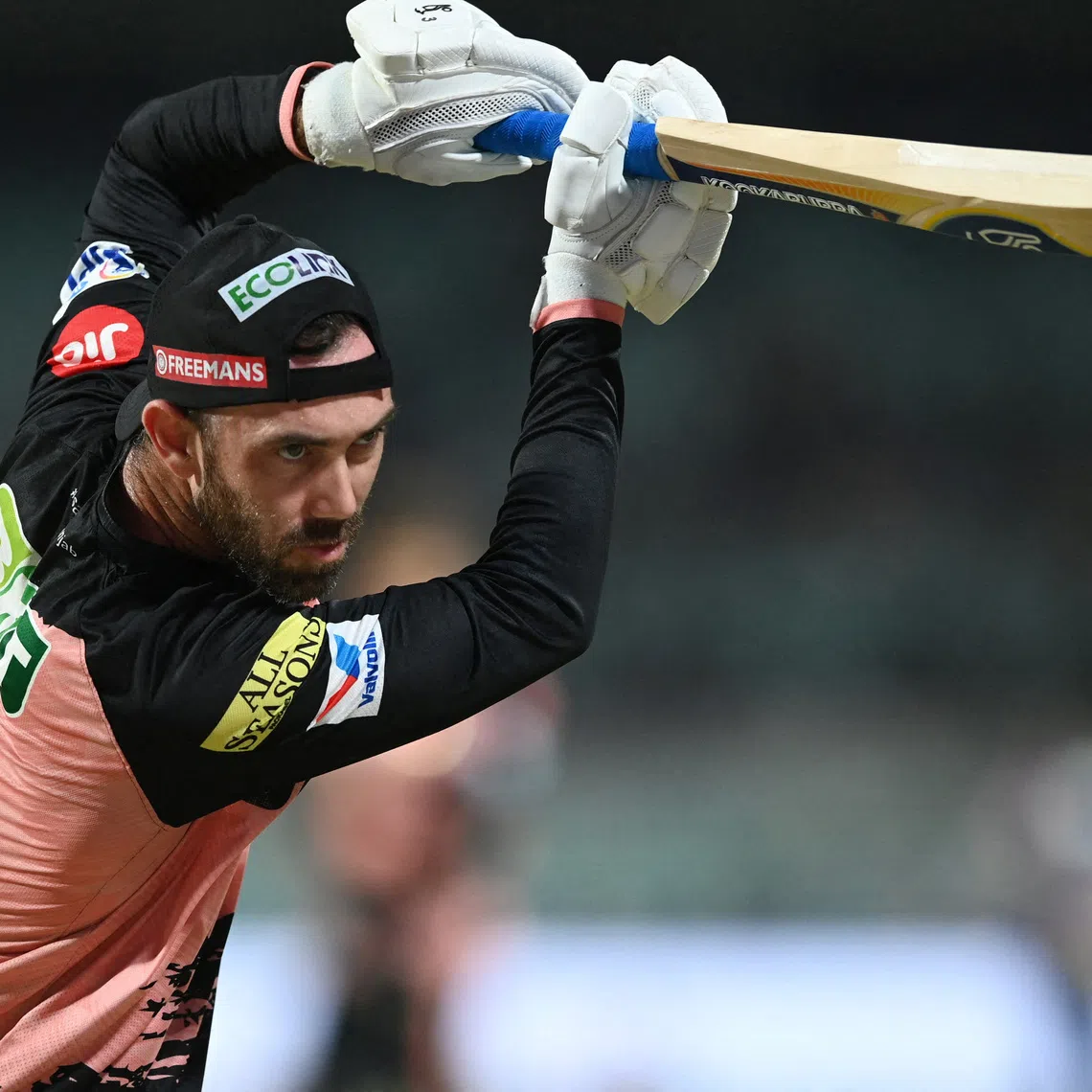 FILE PHOTO: Cricket - Indian Premier League - IPL - Kolkata Knight Riders v Punjab Kings - Eden Gardens, Kolkata, India - April 26, 2025 Punjab Kings' Glenn Maxwell during the warm up before the match REUTERS/Abhijit Addya/File Photo
