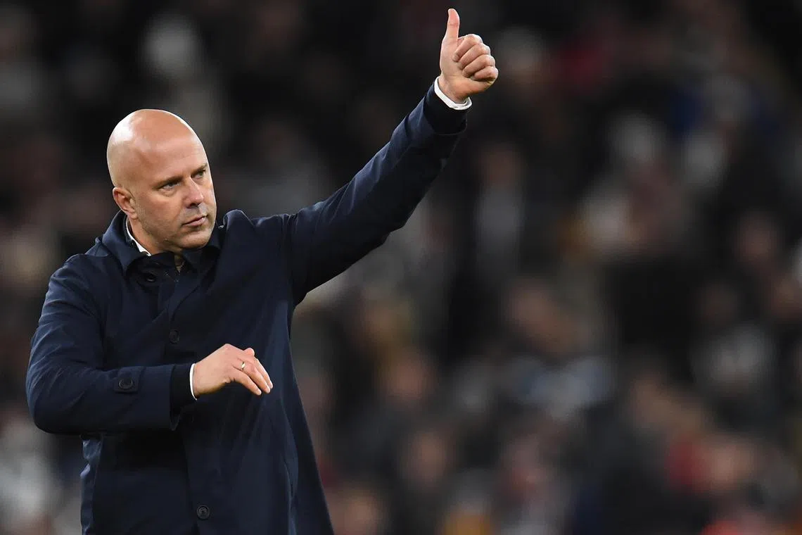 Liverpool manager Arne Slot will be looking to get back to winning ways following a 2-2 draw with Fulham.