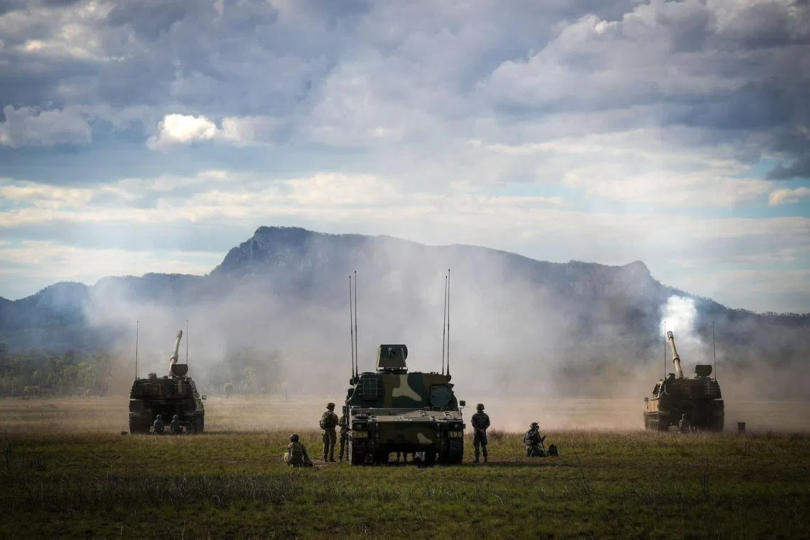 The Talisman Sabre military exercise had been entering its second week and was testing large-scale logistics, land combat, amphibious landings and air operations.