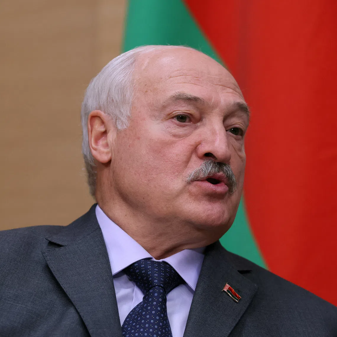 FILE PHOTO: Belarusian President Alexander Lukashenko attends a meeting with Russian President Vladimir Putin at the Novo-Ogaryovo state residence outside Moscow, Russia August 29, 2026. REUTERS/Anastasia Barashkova/Pool/File Photo