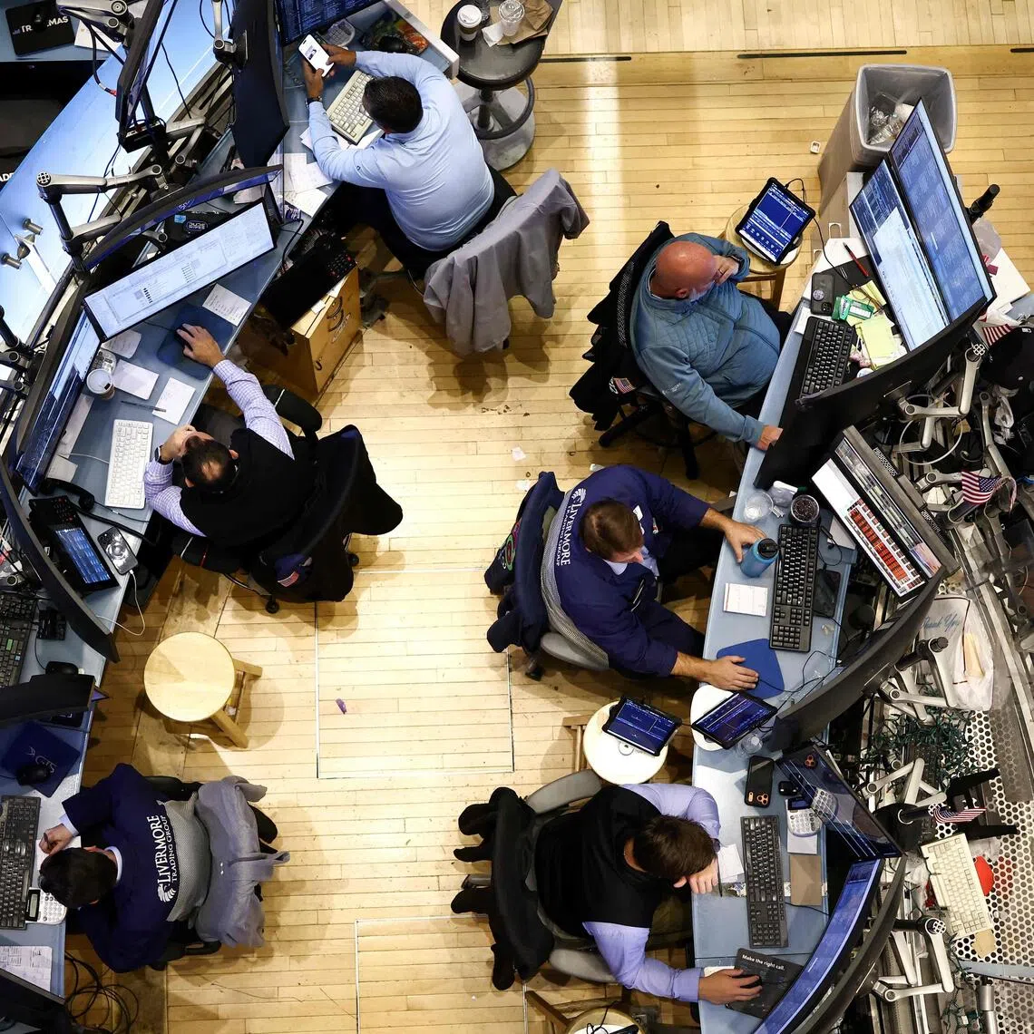 The benchmark 10-year US Treasury yield spiked to a 19-year high above 5.27% overnight.