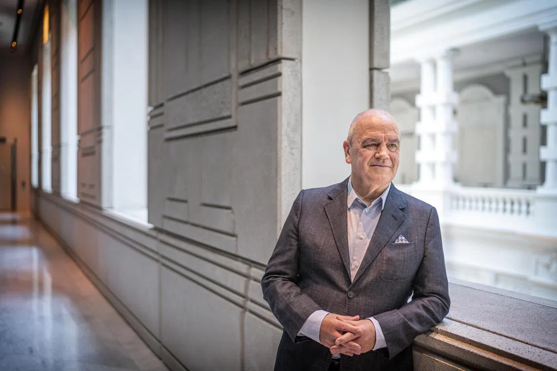 The upcoming 2025/26 season will be Quantedge music director Hans Graf's last stint with the Singapore Symphony Orchestra.