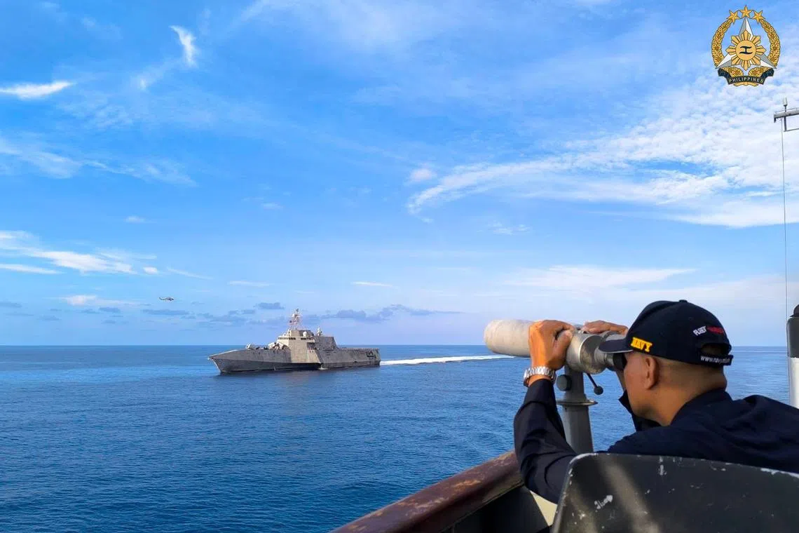 The latest exercise included two vessels and was designed to enhance communication and operational coordination between the two navies.