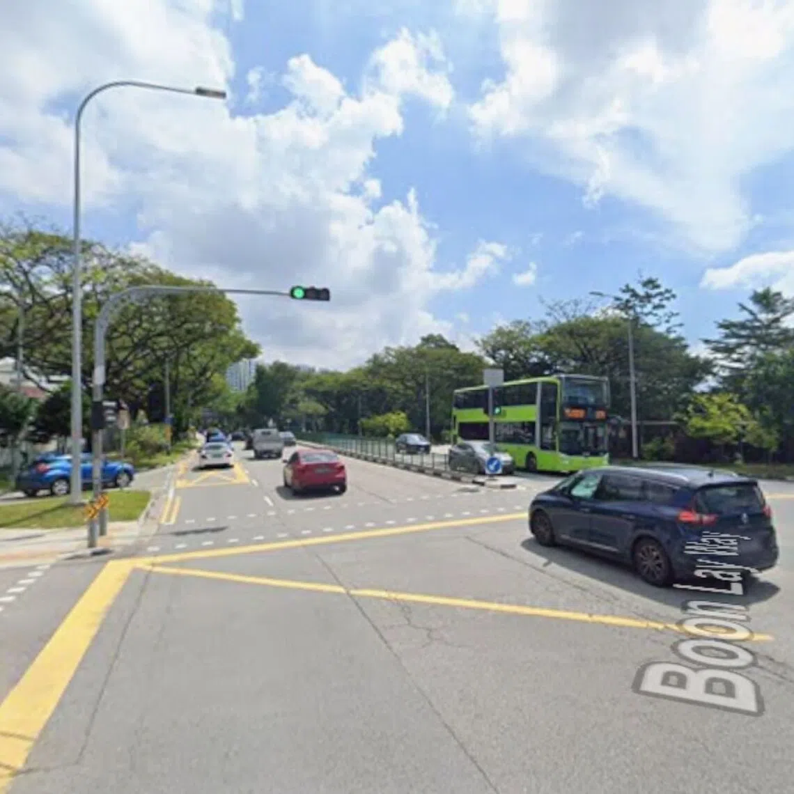 The accident happened at the junction of Boon Lay Way and Jurong West Street 64 at around 6.40am on Oct 9.