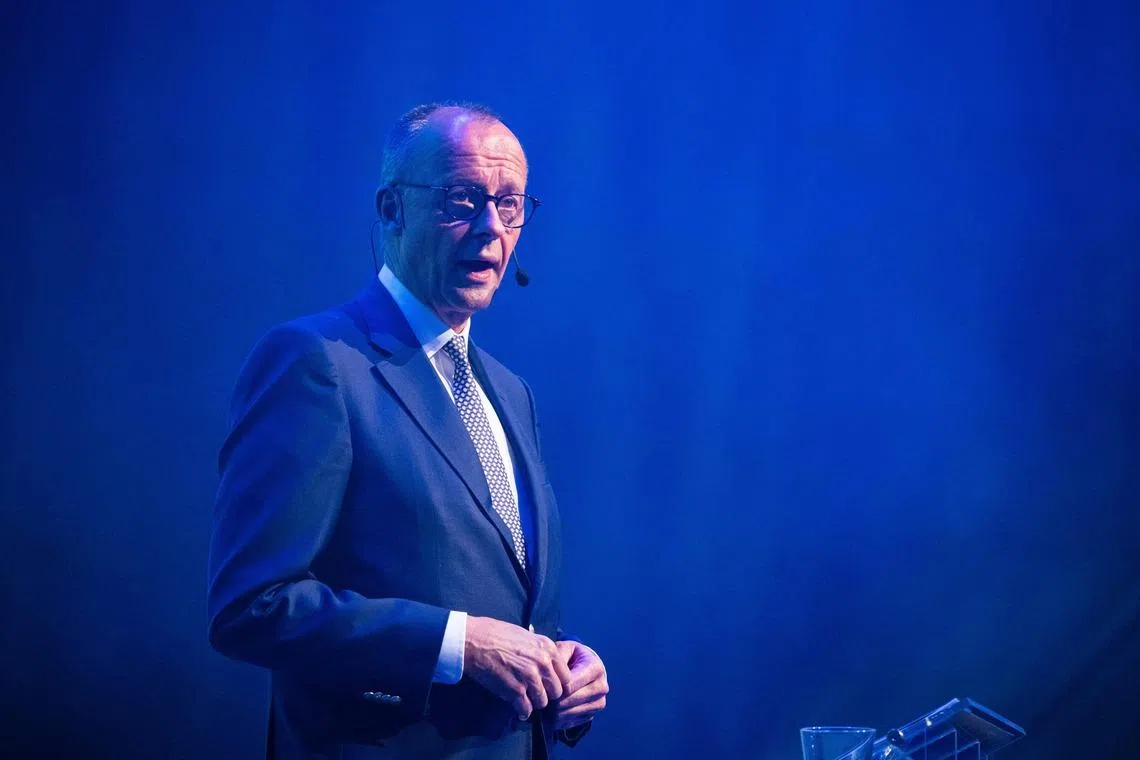 Germany’s Merz says Europe wants a strong NATO and shares US goal of ending Iran war