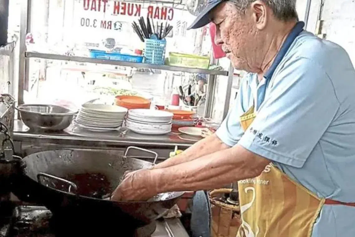 Mr Koh Tang Huang said he had kept the price of the noodles at RM2.50 for the past 15 years, only raising it in 2025 to cope with the rising costs.
