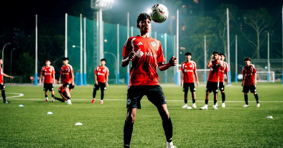 Madrid-based Kyen Sasikumar looking to deliver for S’pore U-15s at FIFA Youth World Cup and Festival