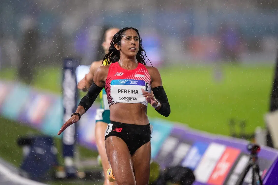 Singapore's Shanti Pereira 2nd in her 200m heat, qualifies for semis at Commonwealth Games