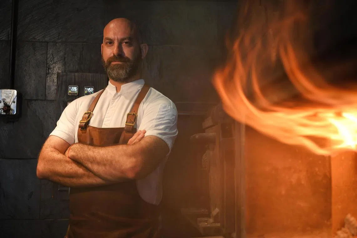 Chef Dave Pynt of Burnt Ends, pictured on September 3, 2024.