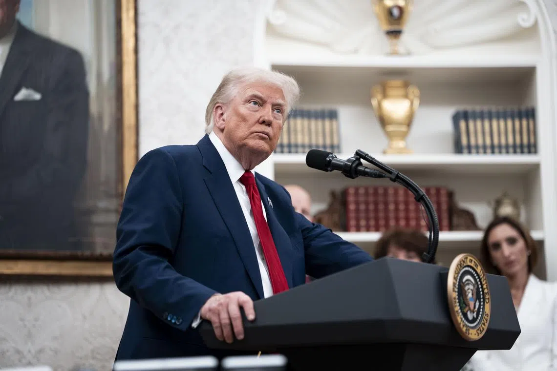 US President Donald Trump had initially suggested he would engage in talks with each partner but has moved away from that idea.