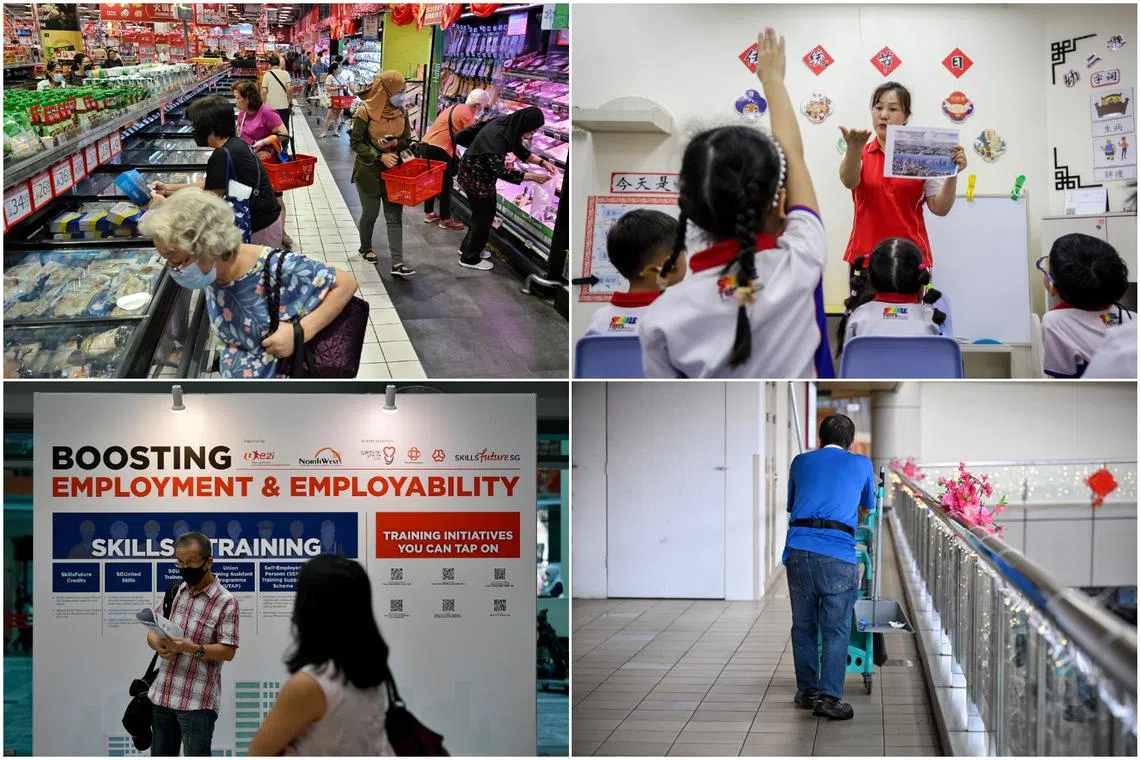DPM and Minister for Finance Lawrence Wong on Feb 16 unveiled a suite of support measures for all Singaporeans.