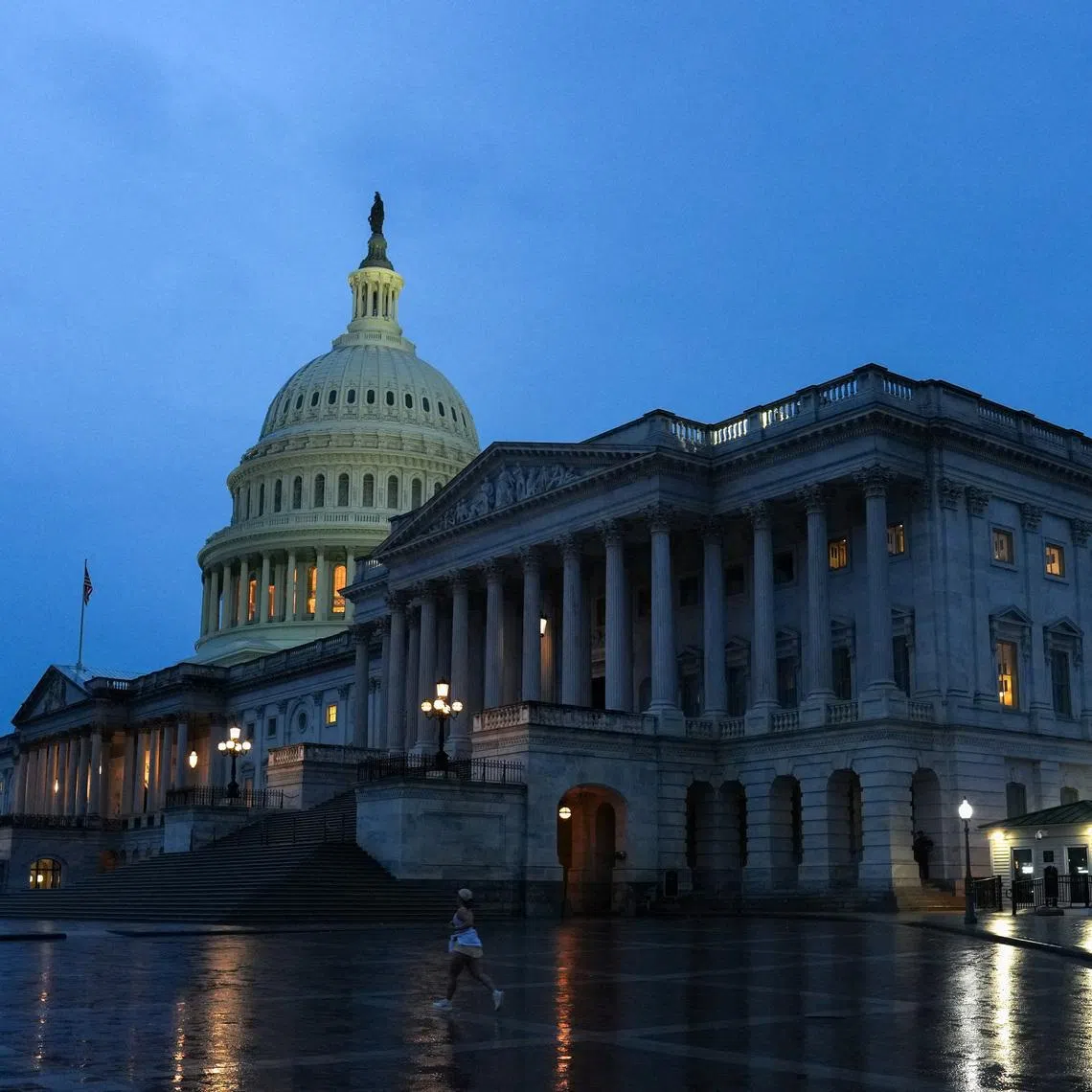 FILE PHOTO: The U.S. Capitol building in Washington, D.C., U.S., March  20, 2026. REUTERS/Ken Cedeno/File Photo