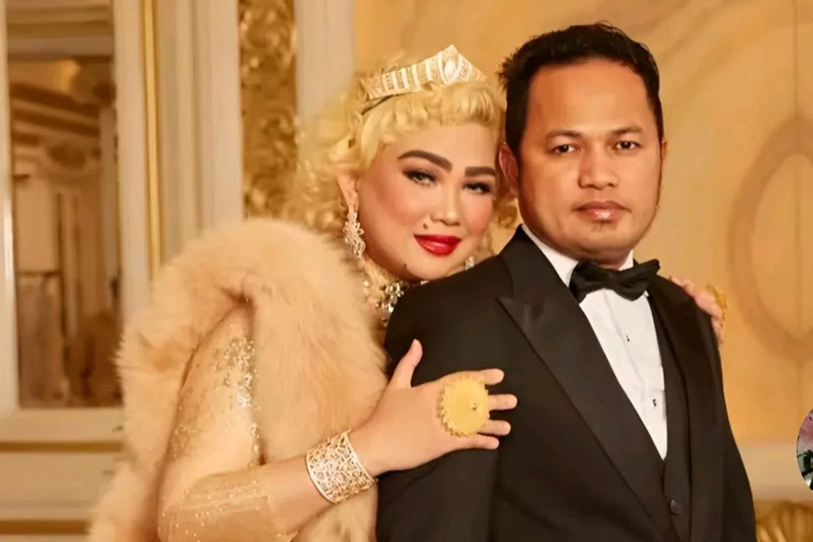 East Kalimantan governor Rudy Mas'ud and his wife, Sarifah Suraidah, who is an MP for East Kalimantan, have a reputation for being flamboyant.