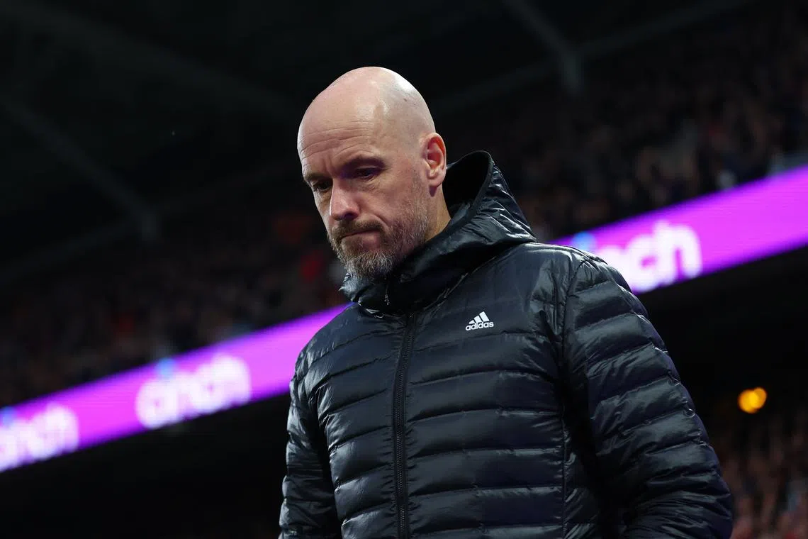 Soccer Football - Premier League - Crystal Palace v Manchester United - Selhurst Park, London, Britain - May 6, 2024 Manchester United manager Erik ten Hag before the match Action Images via Reuters/Matthew Childs
