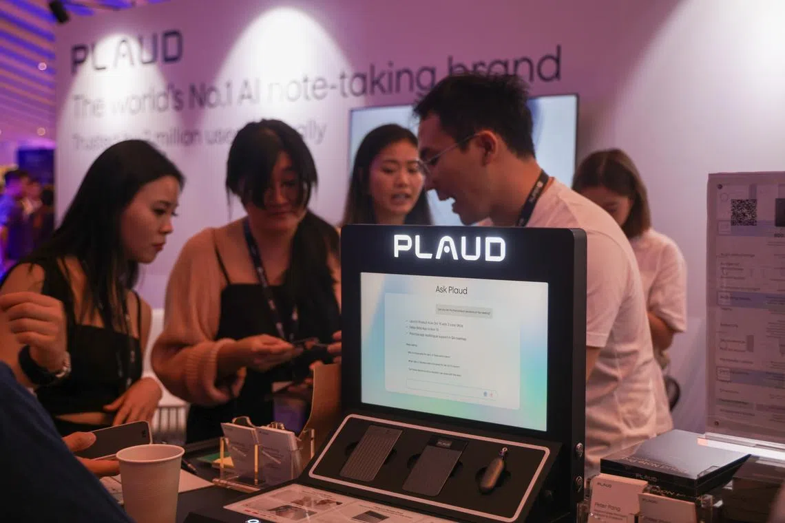 AI start-up Plaud to invest $10 million in Singapo
