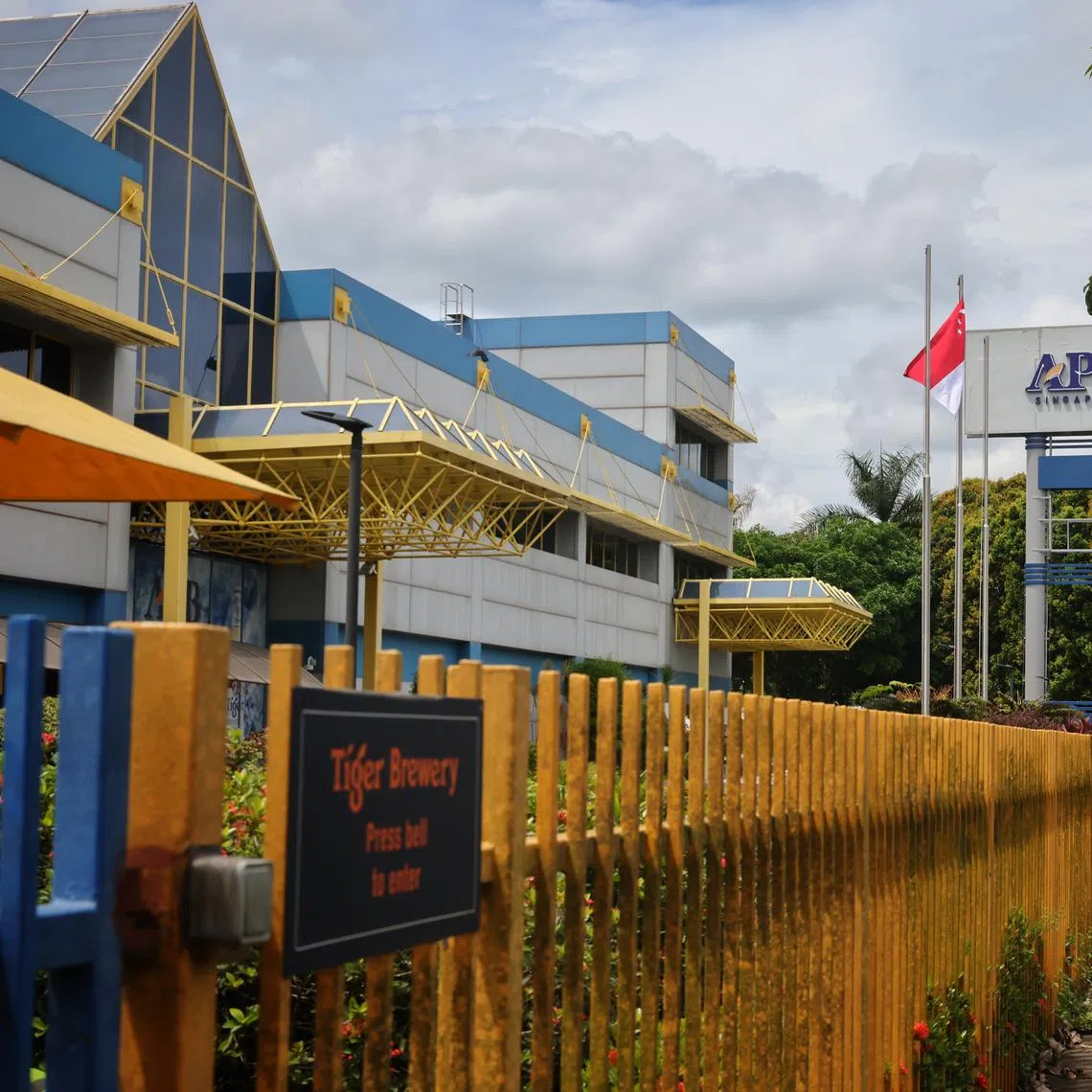 Asia Pacific Breweries Singapore confirmed that 33 workers were affected by the latest restructuring.