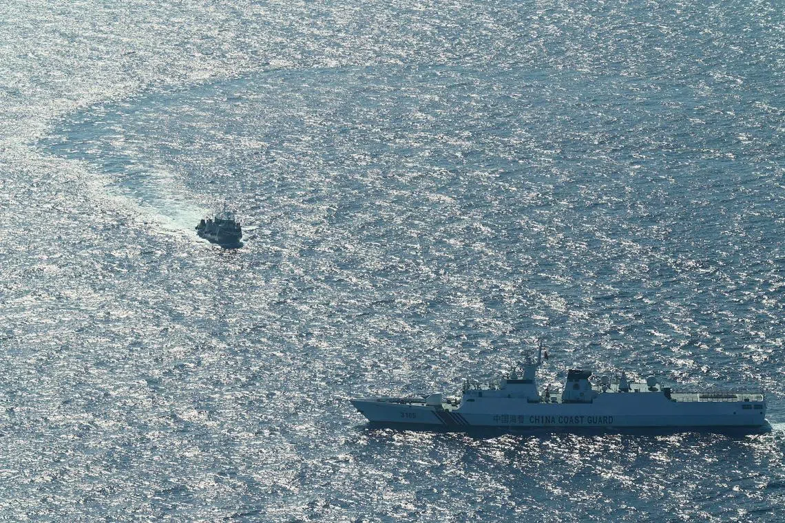 Australia and Asean called for “rules-based” order in the Indo-Pacific, as Beijing looks to increase its presence in the South China Sea.