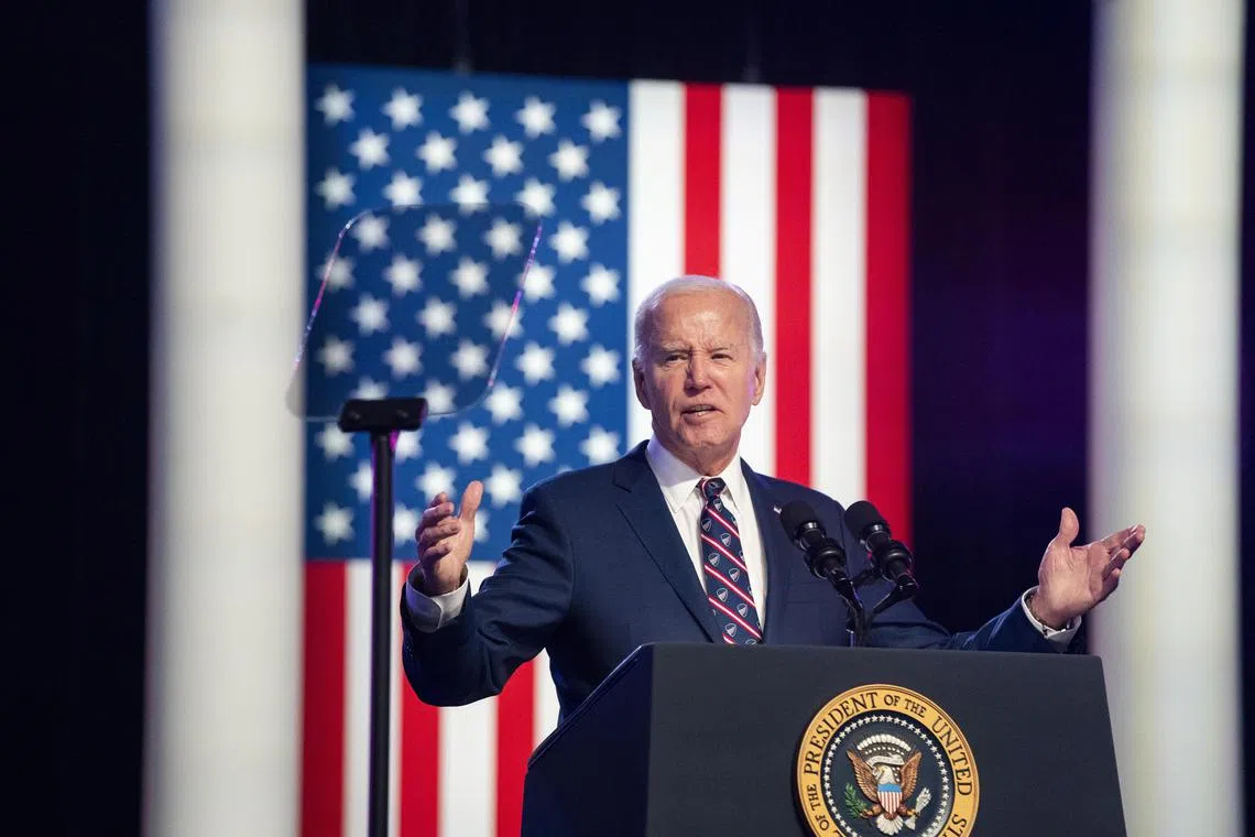 The phrase "Bidenomics" had been popping up for months, usually with negative connotations. Now Mr Joe Biden is staking his claim for a second term on it.