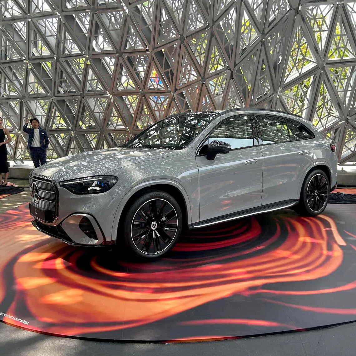 The Mercedes-Benz GLC electric was launched at the brand’s new experiential space at Gardens by the Bay on Aug 20.