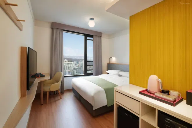 Best hotels in Seoul: Moxy Seoul Insadong room