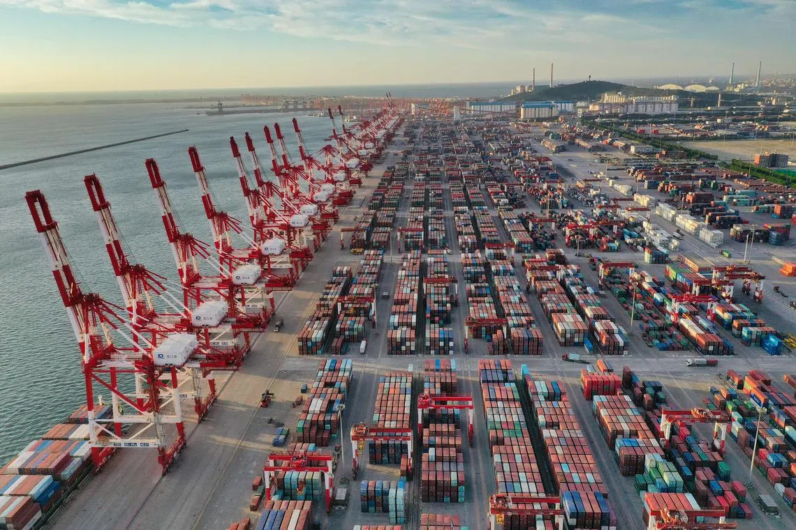 China’s exports fell 8.8 per cent in August year on year, while imports contracted 7.3 per cent.