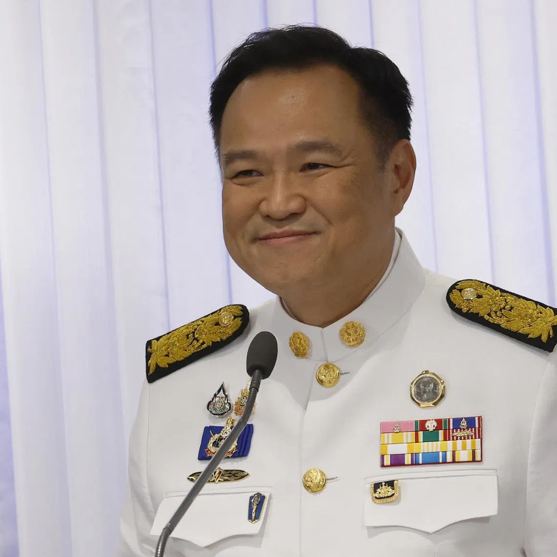 Thai Prime Minister Anutin Charnvirakul disclosed his wealth to the National Anti-Corruption Commission as a requirement for government officials.