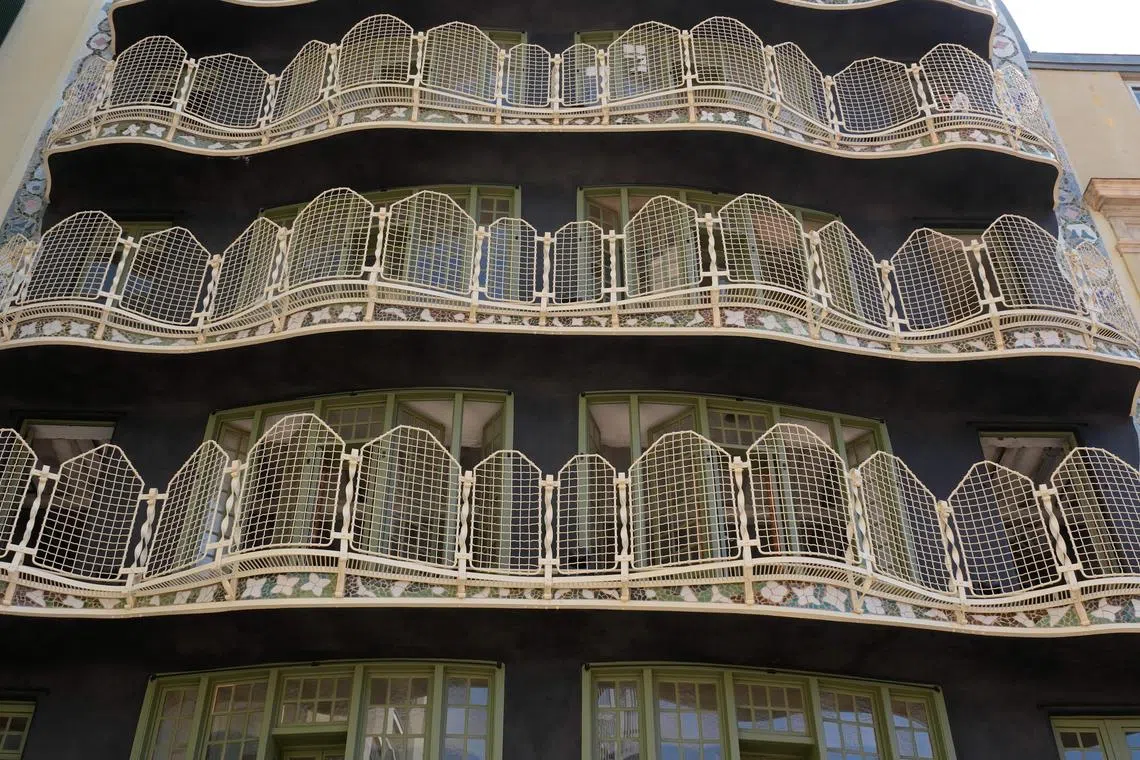 The facade of the Casa Batllo by Spanish architect Antoni Gaudi in Barcelona, Spain, 19 June 2025. 