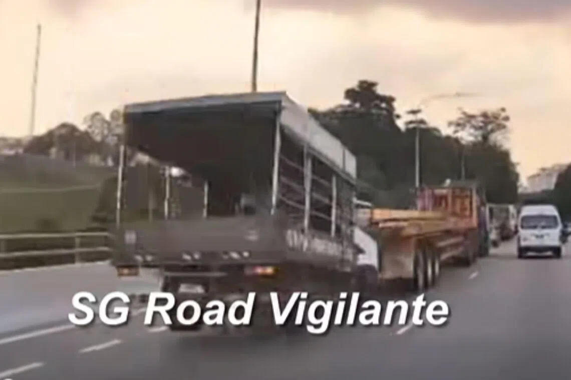 The accident happened during the evening peak hour on March 10.