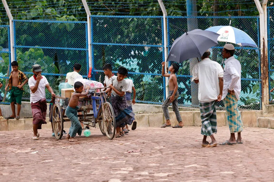 Mr Yunus said the government will continue to support the million-plus Rohingya people sheltering in Bangladesh.