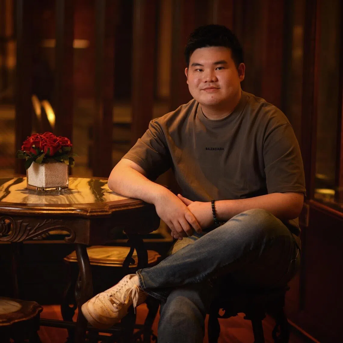 Singapore pool ace Aloysius Yapp at a dinner at the Copthorne King’s Hotel on July 21, held by Cuesports Singapore to celebrate his Sportsman of the Year Award.