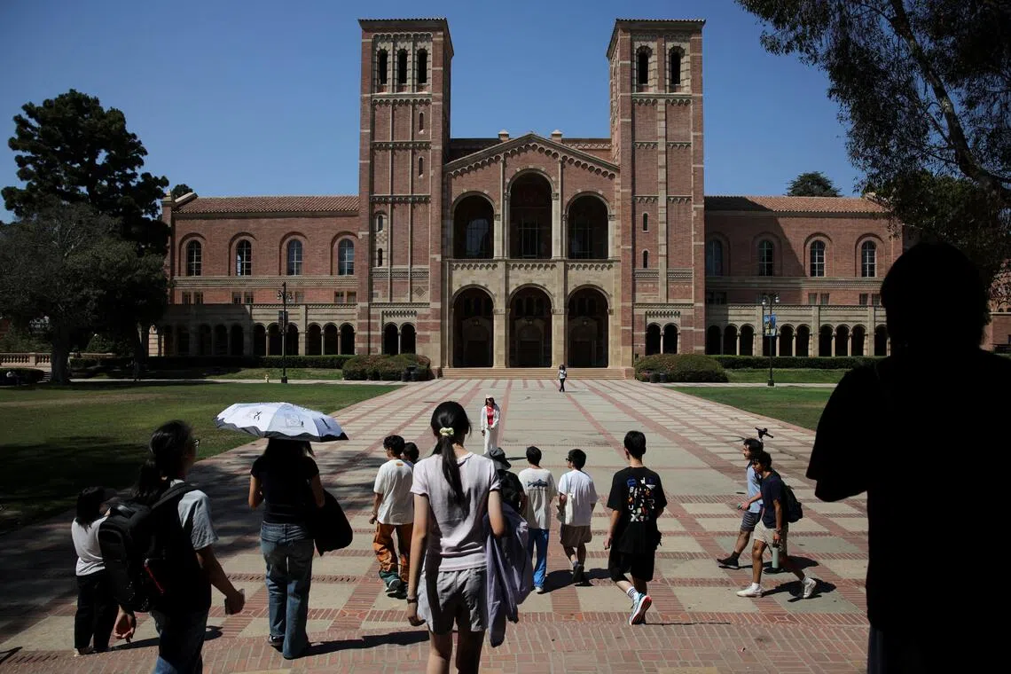 It resulted in some schools, including the University of California, Los Angeles, pausing certain applications for work authorisations for international students.