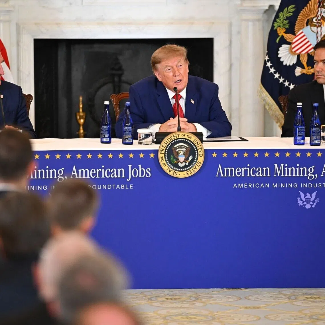 Trump said the projects would create thousands of jobs and promote economic stability and security. 