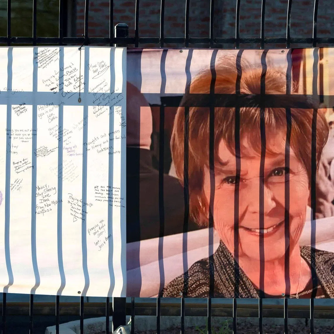 Ms Nancy Guthrie was reported missing from her home in the south-western state of Arizona on Feb 1. 