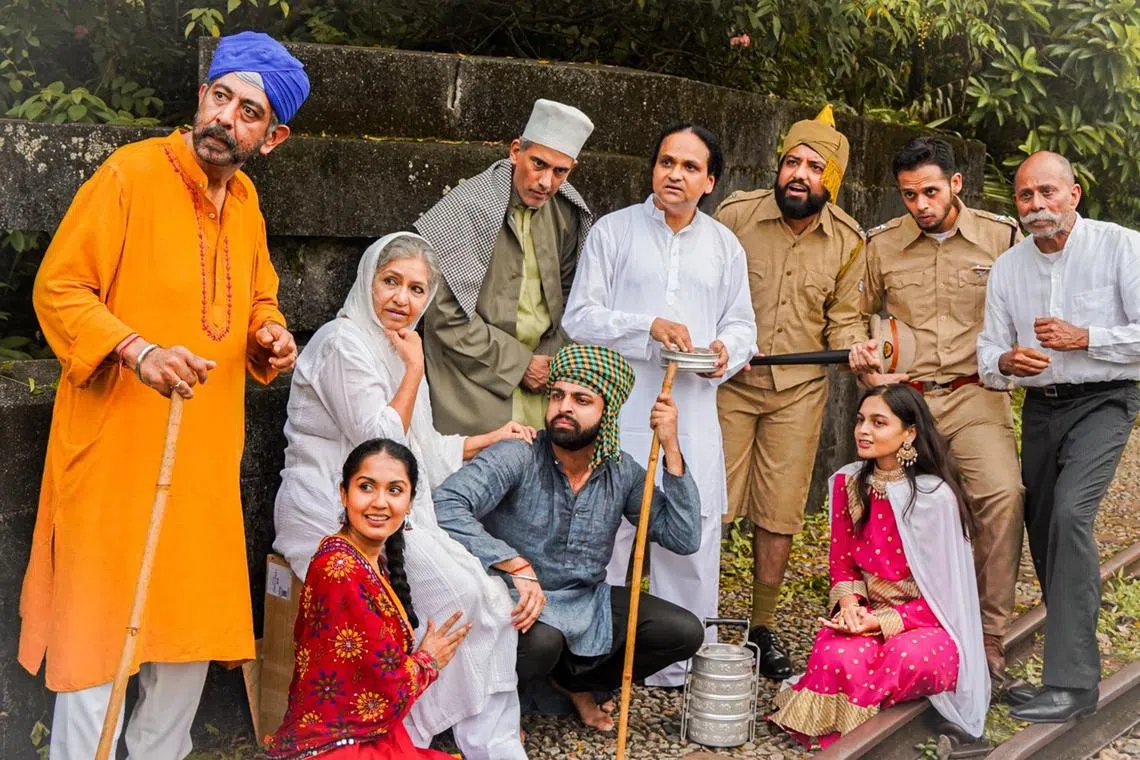 A scene from HuM Theatre’s Train To Pakistan.