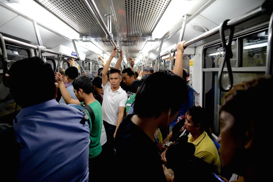 The Philippine Department of Transportation is again requiring those riding Metro Manila's four rail lines to wear masks. 